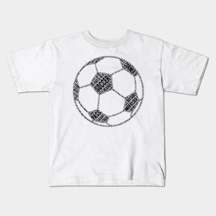 Soccer Ball Heart Boys Men Sports Gifts product Kids T-Shirt